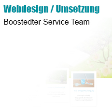Boostedter Service Team - Webdesign und Umsetzung